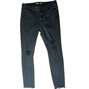 OLD NAVY Ladies Distressed, Skinny, Ripped Jeans size 10